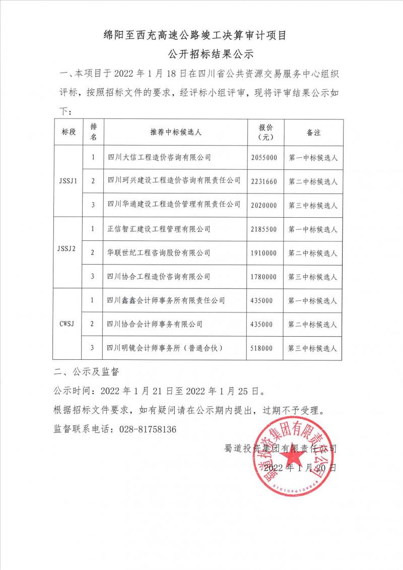 綿陽至西充高速公路竣工決算審計(jì)中標(biāo)公示（掛集團(tuán)）_00.jpg